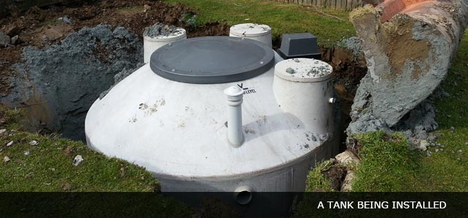 plastic tank wastewater system
